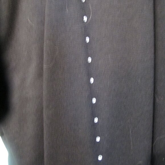 FREE - ANY $8 Top w juicy couture Black pants w beading down leg, sizes M and L - Picture 3 of 10